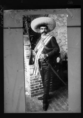 Emiliano Zapata en su cuartel, retrato