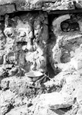 Tablero maya, vista parcial