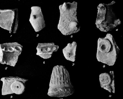 Piezas de cerámica prehispánica, lote