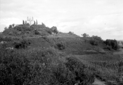 Pirámide de Cholula e iglesia de la Virgen de los Remedios