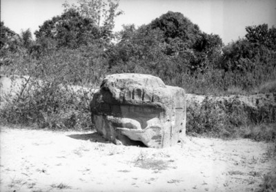 Altar en la Venta, vista posterior