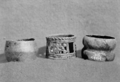 Anillos prehispánicos localizados en el Cenote Sagrado