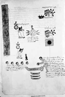Códice Mendocino, lámina 4 v