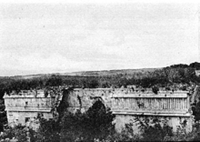 Casa de las Tortugas antes de su restauración, vista