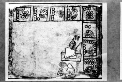 Vista de un fragmento del códice Azoyú 2
