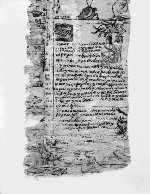 Fragmento del Códice Moctezuma