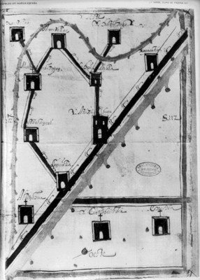 Traza del Partido de Atlatlauhca, Oaxaca, reprografía bibliográfica