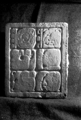 Bajorrelieve en estuco del Palacio