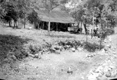 Vista general de campamento en Palenque