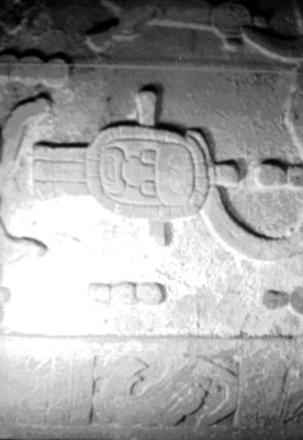 Lápida de Pakal, detalle