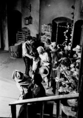 Escena de la obra: Un alfiler en los ojos