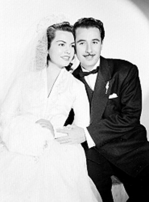 Rosa de Castilla con su esposo