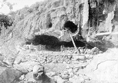 Excavación arqueológica, vista parcial