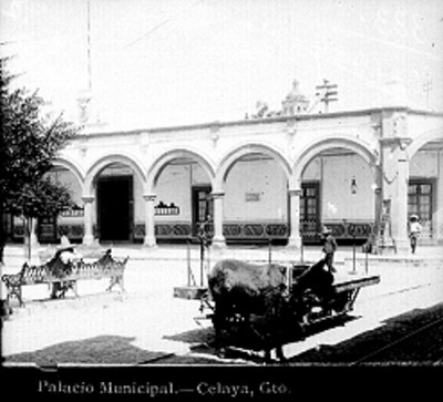 "Palacio Municipal", exterior, vista parcial