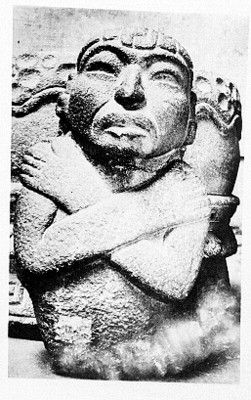 Escultura prehispánica antropomorfa