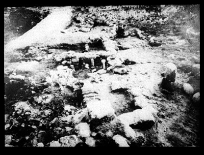 Excavación arqueologica, vista general