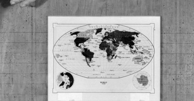 Mapamundi de 1938, reprografía bibliográfica