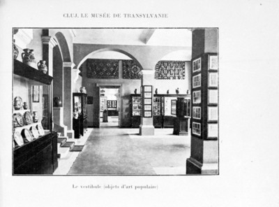 Sala de exhibición del Museo de Transilvania, reprografía