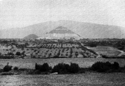 Pirámide del Sol, vista panorámica