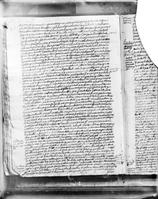 Lámina con escritura náhuatl