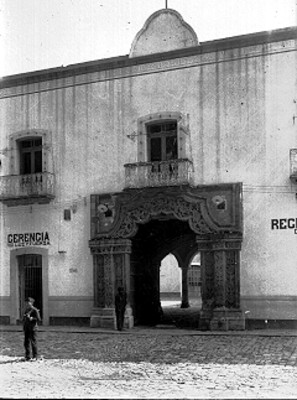 Palacio de gobierno de Tlaxcala, fachada