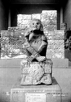 Dios de las Flores, escultura