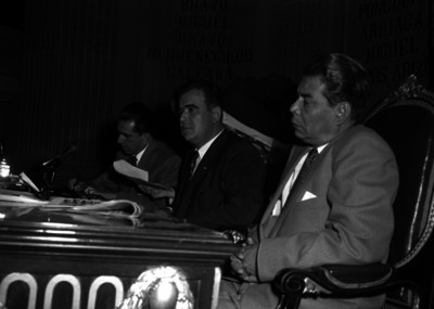 José Castillo Tielemans en sesión en la Cámara de Diputados