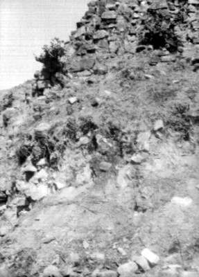 Montículo, ángulo suroeste