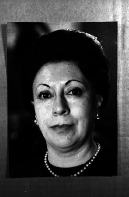 Rosario Castellanos, escritora, retrato