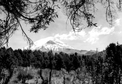 Popocatépetl, panorámica