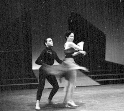 La valse Bailarines en escena