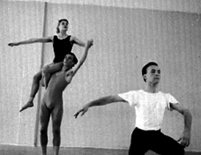 Bailarínes en estudio de danza