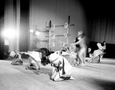Bailarinas en escena