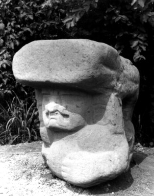 Monumento 59 o altar del jaguar, vista parcial