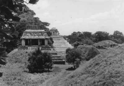 Templo del Sol, vista frontal