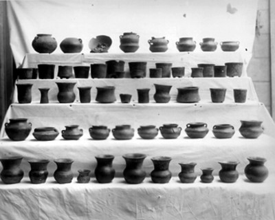 Lote de vasijas teotihuacanas
