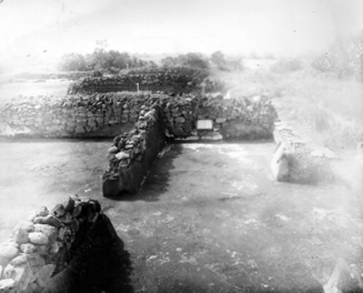 Habitaciones de un complejo arquitectónico en Teotihuacán