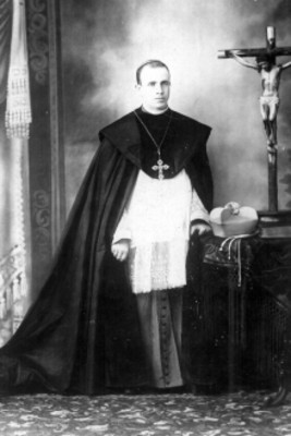"Martin Tristchler, Obispo de Yucatán", retrato