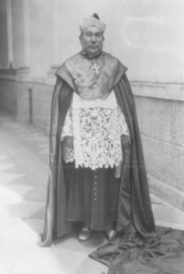 Pacual Díaz Barreto, obispo de Tabasco, retrato