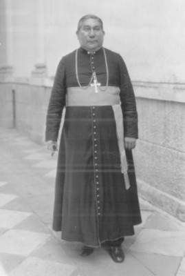 Pascual Díaz Barreto, obispo de Tabasco, retrato
