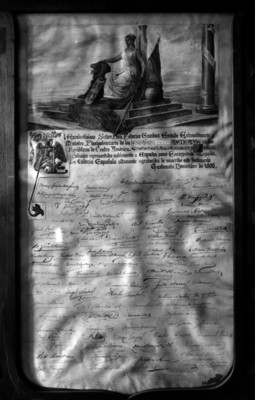 Carta credencial que acredita a Federico Gamboa como embajador de México en España