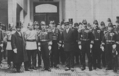 "Los marinos japoneses en México", tarjeta postal