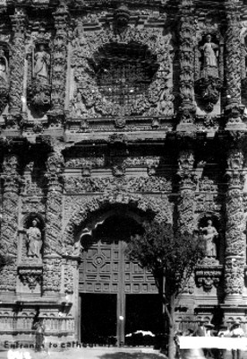 Portada de la catedral de Zacatecas
