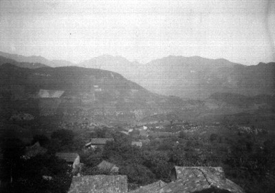 Vista la Villa Romero Rubio, "parte poniente de la población"