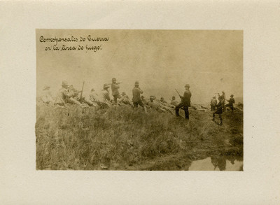 Correponsales de Guerra en la linea de fuego