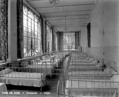 Casa de cuna de Coyoacán, dormitorios
