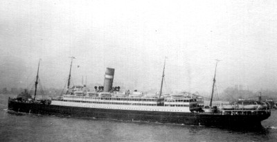 Buque trasatlántico, panorámica