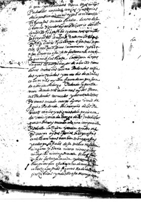 Inventario antiguo, documento