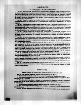 Decreto sobre la compañía Lancasterianas del articulo 55° al 66°