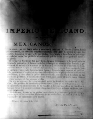 Decreto de Maximiliano